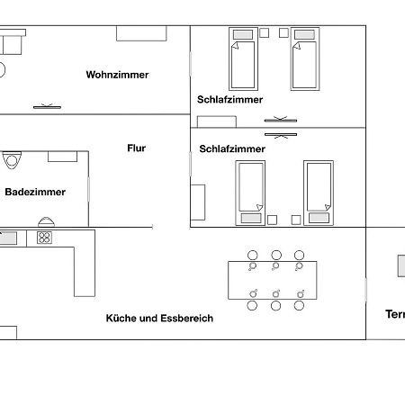 Moderne Ferienwohnung Klosterblick Guxhagen Buitenkant foto